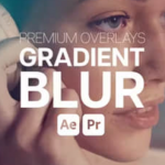 科技感HUD视觉效果叠加动画AE/PR模板