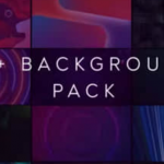 AE模板-380个精美创意抽象粒子渐变图形背景动画