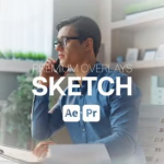 PR模板-高级草图绘画素描插画艺术效果视频合成特效