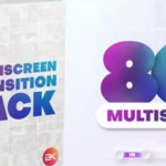 FCPX插件-84个动态分屏展示转场过渡效果预设