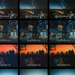 【调色预设】20款黑金城市夜景喜怒无常蓝橙色调摄影调色LUT预设