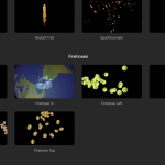 【FCPX】39种魔法闪光粒子表情符号视频叠加效果转场动画