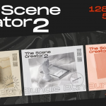 【PS样机】1280种生活日常品牌文具包装文创产品场景展示PS模型