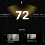 【FCPX插件】72款电影拍摄场景故事板架构图文排版设计字幕转场效果动画