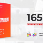 FCPX插件-165个社交媒体字幕条标题图形排版介绍宣传包装动画