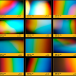 50个棱镜折射视频剪辑叠加合成超慢动作4K视频素材