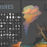 150多种绘画画笔下载