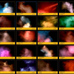 114个彩色烟雾气体弥漫气氛渲染慢动作4K视频素材