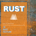 【图片素材】18张金属锈迹铁锈纹理创意设计