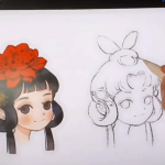 古风水彩角色班第1期笔刷+素材