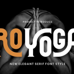 【字体】创意夸张字形错位变化拉伸效果英文艺术字体