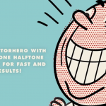 40支复古50年代插画绘画风格压感墨水画笔瑕疵笔触