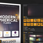 146个梦幻大光斑闪烁彩色光效动画4K视频素材