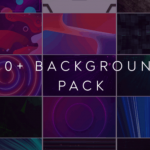 【PR模板】380个精美抽象动态粒子线条渐变图形背景动画