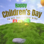 AE模板-可爱卡通儿童节快乐展示片头 Happy Children’s Day
