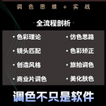 达芬奇调色思维 商业项目实操达芬奇调色教程
