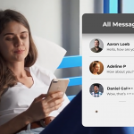 【AE模板】5个在线聊天气泡消息对话框弹窗动画