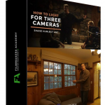 为三个摄像机多机位布光-中英字幕