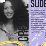 【达芬奇】创意时尚褶皱撕纸背景个人形象Vlog宣传媒体展示动画