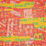 【PS笔刷】30支字母文本随机拼贴组合效果