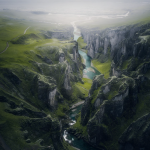 风光摄影师Fredrik Stromme裂痕峡谷风光摄影后期教程-中英字幕