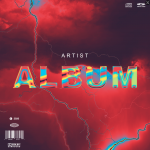 【PS样机】5款时尚潮流音乐CD光盘唱片封面设计包装盒