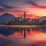 布莱德湖风光摄影后期修图调色教程-中英字幕