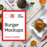 汉堡样机模型合集