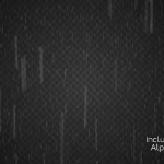 【4K视频素材】真实下雨地面雨水积水特效4K循环动画含雨声