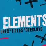 FCPX40+创意手绘涂鸦线条图形元素视频叠加纹理预制动画