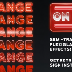 【AI样式】36种复古80年代拉斯维加斯夜景霓虹灯店招灯箱发光效果