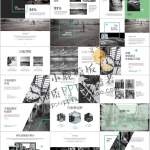 作品展示相册类PPT模板