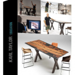 家具摄影:桌子和椅子布光教程-中英字幕