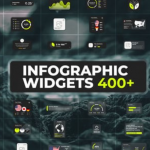 【AE模板】科技时尚悬浮毛玻璃模糊背景效果