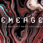 【图片素材】12款抽象概念艺术丙烯酸颜料流体