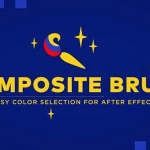 AE插件-画面颜色选取调色替换修改Composite Brush v1.6.8