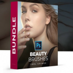 【PS笔刷】289支专业人像摄影修饰调整眼睛睫毛唇彩头发