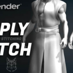 Blender插件-简单针线缝制效果 Simply Stitch V1.0+使用教程