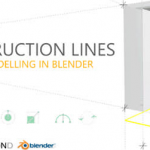 Blender-仿CAD风格施工线建模工具 Construction Lines v0.9.694