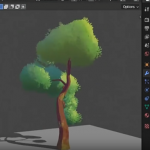 Blender-卡通树木生成器 Stylized Tree Asset Generator