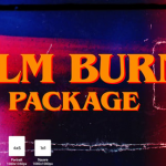 【FCPX插件】10种复古老电影胶片灼烧闪光视频转场预设