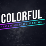 【FCPX插件】30个时尚炫彩文字标题排版设计动画