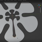 Blender插件-实时绘制复杂图形曲线工具 Curve Facefilled V1.1.7