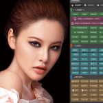 战神修图PS插件 Ai智能一键质感磨皮瘦脸美白调色证件照排版