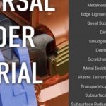 Blender插件-实用快速贴图材质 Universal Blender Material