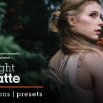 哑光电影人像Lightroom预设PS动作