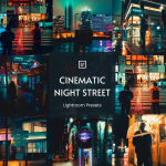 城市霓虹夜景电影风光Lightroom预设