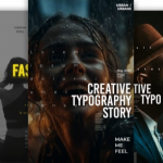 干净独特的PR故事模板