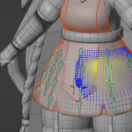 Blender插件-蒙皮控制调整工具 Easy Envelope V1.0.0