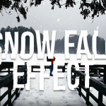 达芬奇插件-冬季下雪视觉特效 Snow Fall Effect
